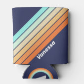 Vintage Style Retro with Name Can Cooler (Achterkant)