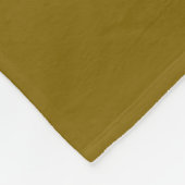 Vintage style teddy fleece blanket deken (Hoek)