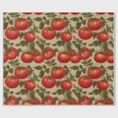 Vintage Style Tomatoes Cadeaupapier (Vlak)