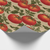 Vintage Style Tomatoes Cadeaupapier (Hoek)