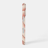 Vintage Stylized Camellia iPhone 16 Hoesje (Rechterkant)
