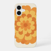 Vintage Stylized Marigold iPhone 16 Hoesje (Achterkant)