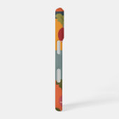 Vintage Stylized Radish Pattern iPhone 16 Hoesje (Rechterkant)