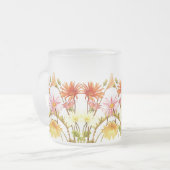Vintage Summer Flowers Coffee Mok (Voorkant links)
