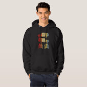 Vintage sun retro car hoodie (Voorkant volledig)