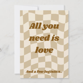 Vintage Sun Wedding Invitation Details Card Kaart