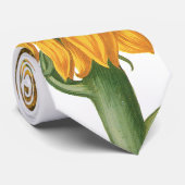 Vintage Sunflower Flower by Basilius Besler Stropdas (Opgerold)