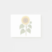 Vintage Sunflower Post-it® Notes (Voorkant)