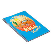 vintage sunset and classic car notitieboek (Rechterzijde)