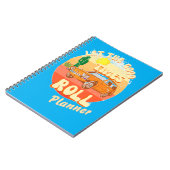 vintage sunset and classic car notitieboek (Linkerzijde)