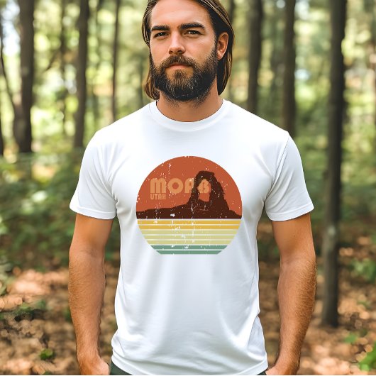Vintage Sunset Arches National Park - Moab Utah T-shirt