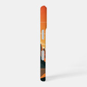 Vintage Sunset on the Mountains iPhone 16 Hoesje (Rechterkant)