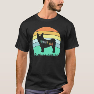 Vintage Sunset Proud French Bulldog Ma Silhouette T-shirt