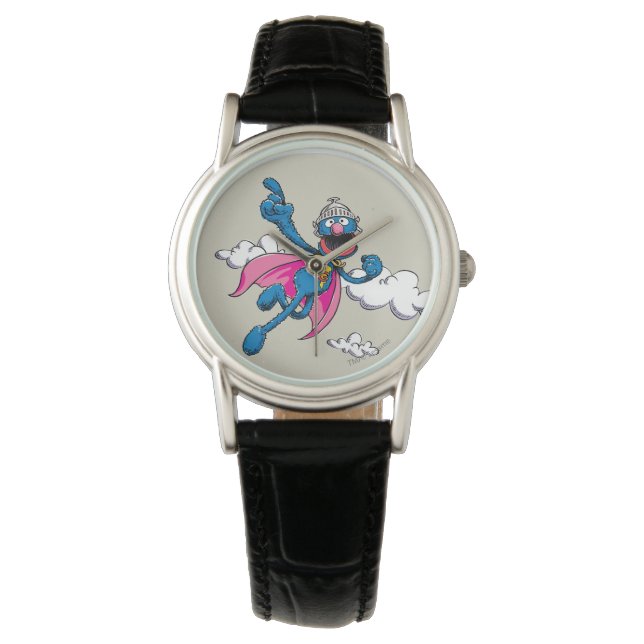 Vintage Super Grover Horloge (Voorkant)