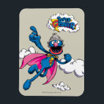 Vintage Super Grover Magneet<br><div class="desc">Bekijk de Super Grover in deze  afbeelding! Dit item wordt aanbevolen voor de leeftijden van 13 . © 2014 Sesamworkshop. www.sesamestreet.org</div>