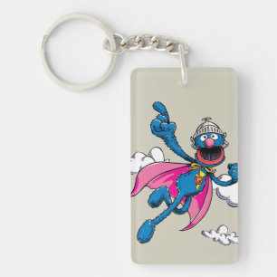 Vintage Super Grover Sleutelhanger