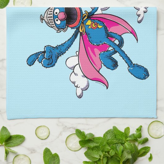 Vintage Super Grover Theedoek (Gevouwen)