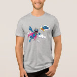 Vintage Super Grover Tri-Blend Shirt<br><div class="desc">Vier de heldhaftige charme van Super Grover met dit T-shirt. Met het geliefde Sesamstraat-personage in retro-stijl, legt dit shirt de speelse en eigenzinnige persoonlijkheid van Super Grover vast in levendige kleuren. Een perfecte pasvorm voor fans van alle leeftijden, dit T-shirt voegt een nostalgische touch aan uw garderobe of maakt een...</div>