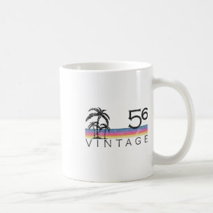 Vintage surfen 1956 Stille Oceaan Zonsondergang Ve Koffiemok