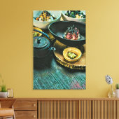 Vintage Sushi cadeau Canvas Afdruk (Insitu (Woonkamer))