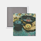 Vintage Sushi cadeau Magneet (Voorkant / Achterkant)
