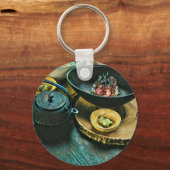 Vintage Sushi cadeau Sleutelhanger (Voorkant)