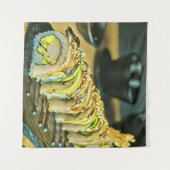 Vintage Sushi cadeau Wandkleed (Voorkant (horizontaal))