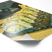 Vintage Sushi gift Foto Afdruk (Hoek)