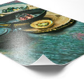 Vintage Sushi gift Foto Afdruk (Hoek)