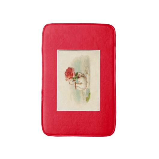 Vintage Swan Badmat (Voorkant Verticaal)