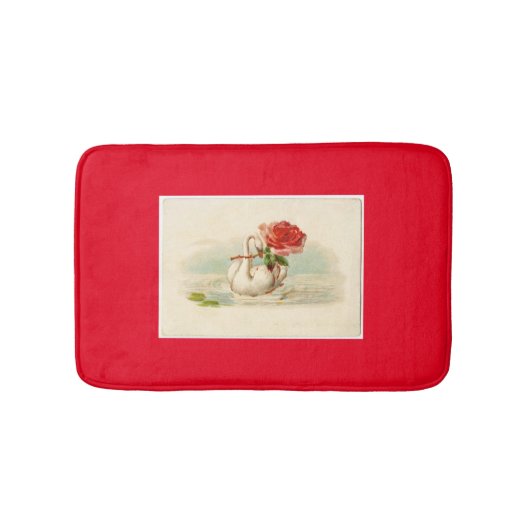 Vintage Swan Badmat (Voorkant)