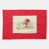 Vintage Swan Theedoek (Horizontaal)