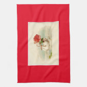 Vintage Swan Theedoek (Verticaal)