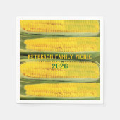 Vintage Sweet Corn -personalized  Servet (Voorkant)