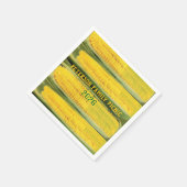 Vintage Sweet Corn -personalized  Servet (Hoek)