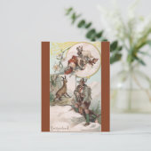 Vintage Switzerland Briefkaart (Staand voorkant)