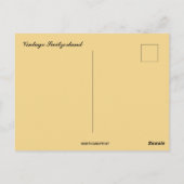 Vintage Switzerland Map Briefkaart (Achterkant)