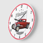 Vintage T Bucket Grote Klok (Hoek)