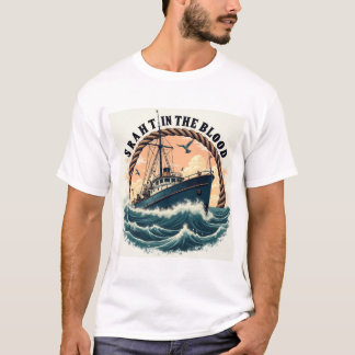 Vintage T-Shirt voor Broederschap van Diepzeevisse