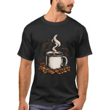 Vintage T-Shirt voor koffieliefhebbers | Retro ema