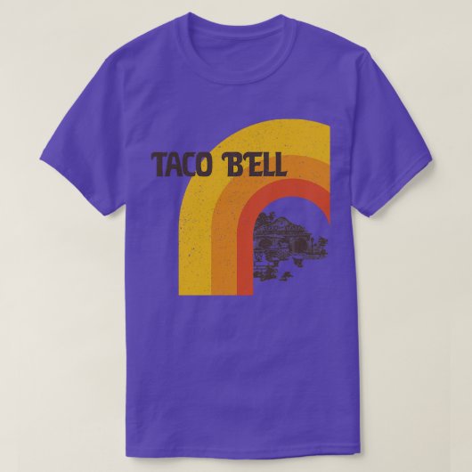 Vintage Taco T-shirt (Design voorkant)
