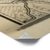 Vintage Tallinn Estland Map (1914) V.2 Poster (Hoek)