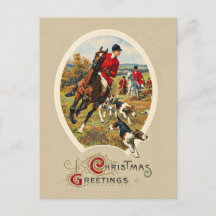 Vintage Tally-Ho traditionele Engelse vossejacht