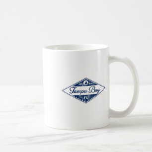 Vintage Tampa Bay Florida opgericht 1849 Beach B Koffiemok