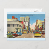 Vintage Tampa, Briefkaart van Florida (Voorkant / Achterkant)