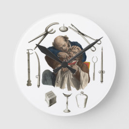vintage tandartsgiften ronde klok