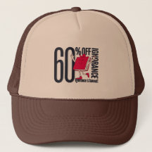 Vintage Tane Bruine Rode Boek Karakter Trucker Hoe