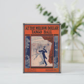 Vintage Tango Book Hoesje Briefkaart (Staand voorkant)