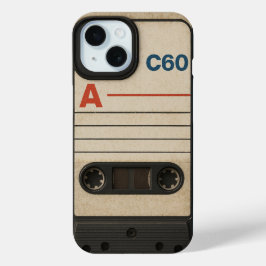 Vintage Tape Apple iPhone 15 Case