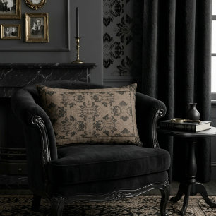 Vintage Tapijt Elegant Filigraan Kussen